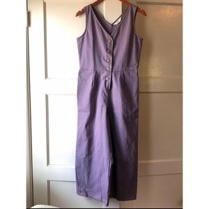 Sotela Flor Jumpsuit Lavender Cotton 1